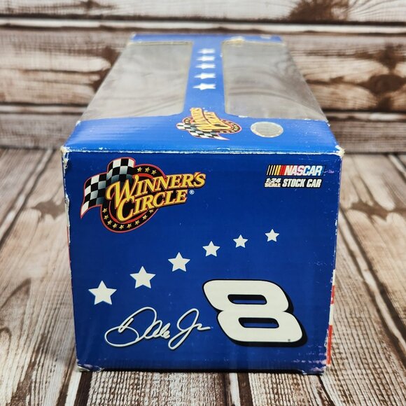 2007 Dale Earnhardt Jr. #8 DEI Stars And Strips Nascar 1:24 Diecast in Case - Picture 4 of 8